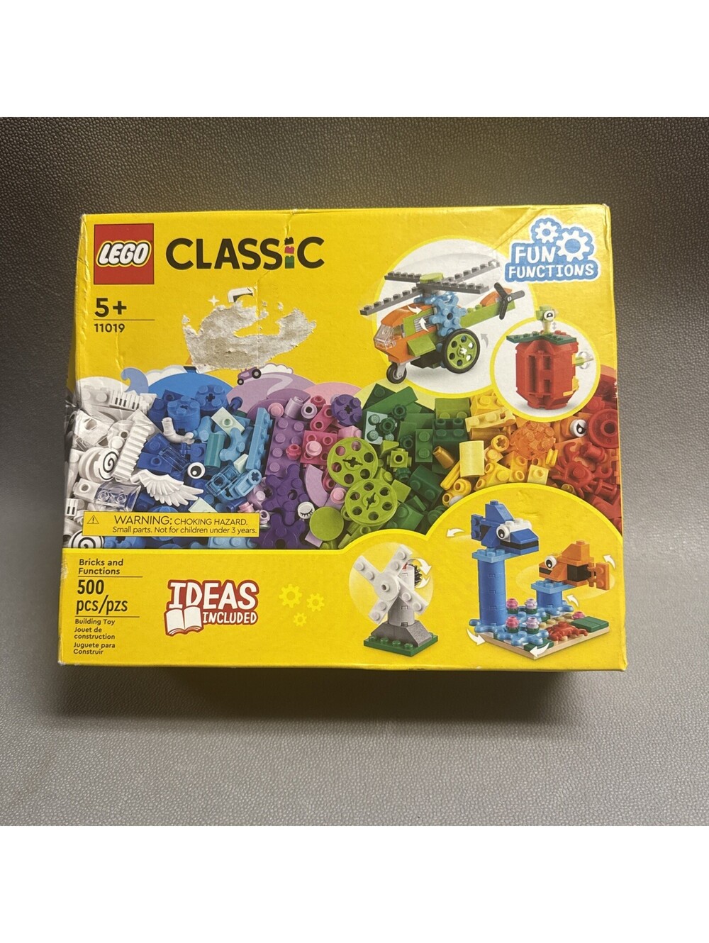 LEGO CLASSIC: Bricks and Functions (11019) Box Damage New Sealed 2022
